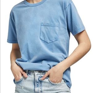 Anine bing light blue t-shirt